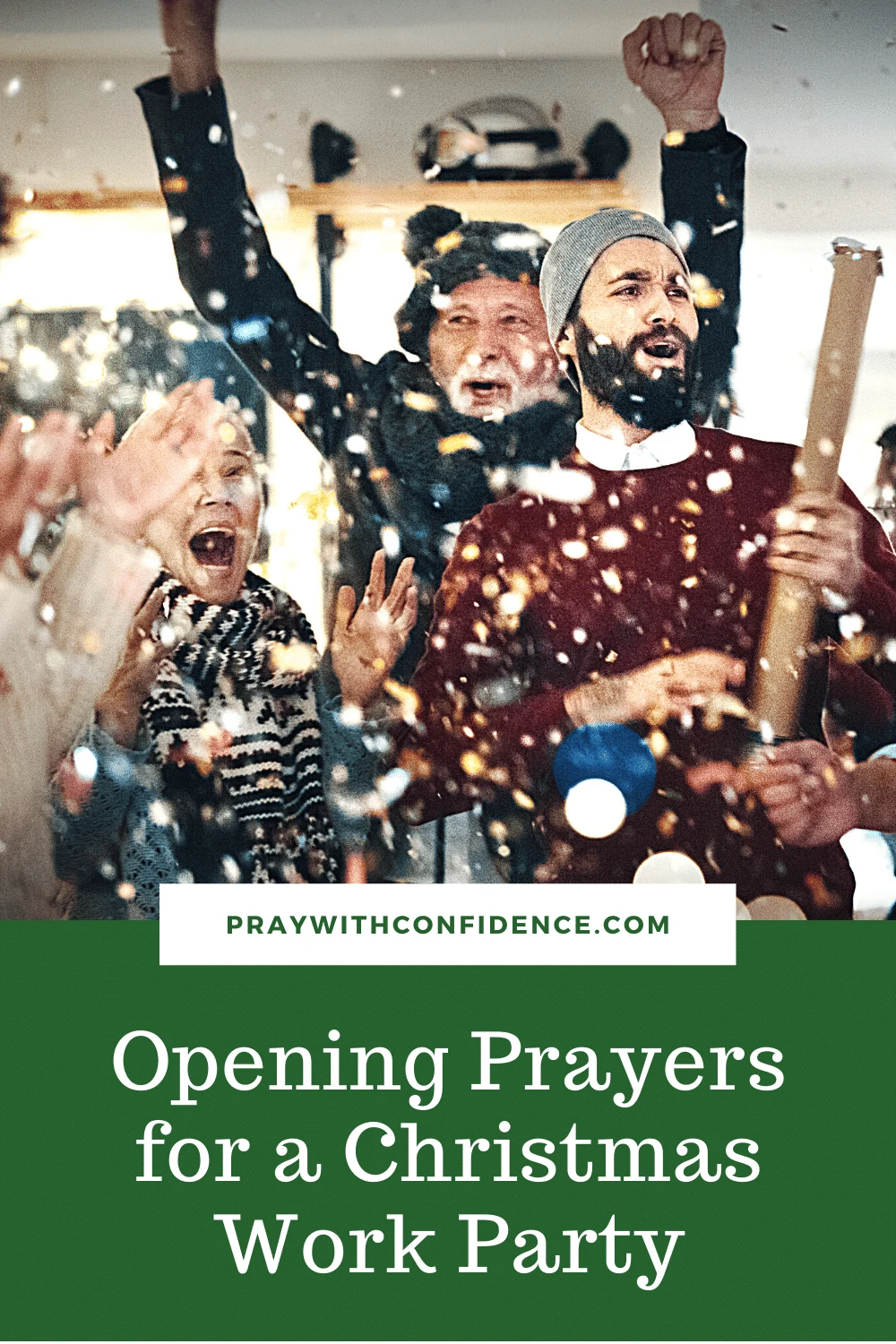 opening prayers for a Christmas work party