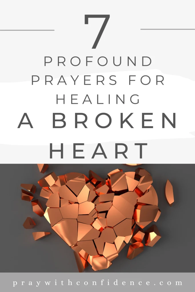 prayers for healing a broken heart